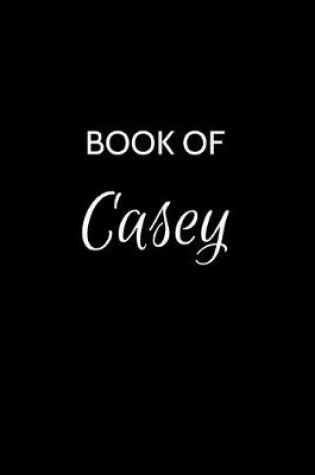 Cover of Book of Casey