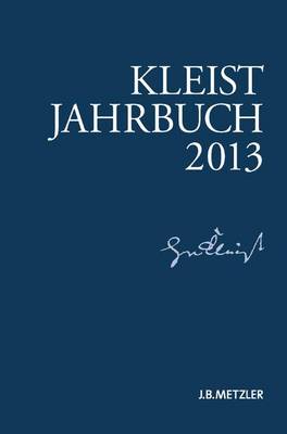 Book cover for Kleist-Jahrbuch 2013