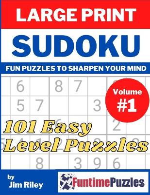 Book cover for Large Print Sudoku Easy