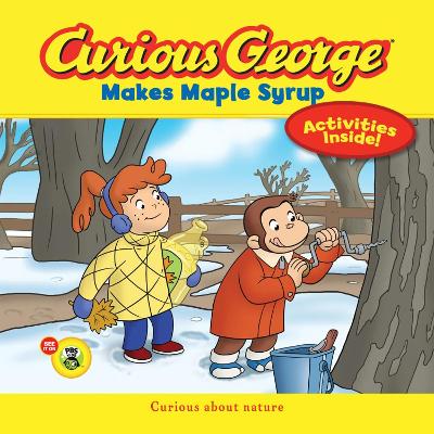 Book cover for Curious George Makes Maple Syrup