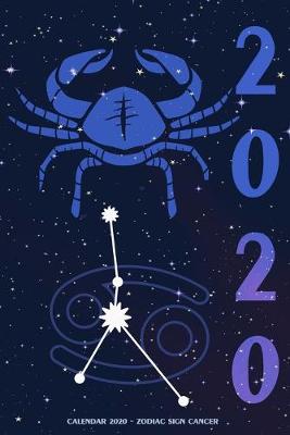 Book cover for Calendar 2020 - Zodiac Sign Cancer