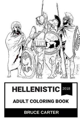 Book cover for Hellenistic Adult Coloring Book