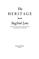 Book cover for The Heritage