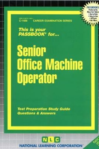 Cover of Senior Office Machine Operator