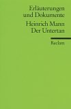 Book cover for Der Untertan E & D