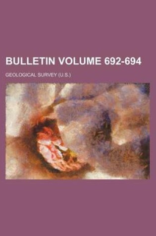 Cover of Bulletin Volume 692-694