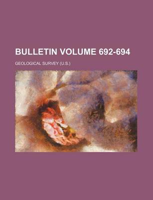 Book cover for Bulletin Volume 692-694