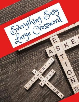 Cover of Everything Easy Large Crossword