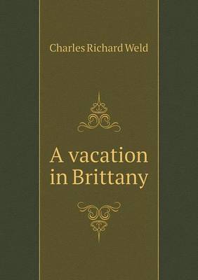 Book cover for A vacation in Brittany