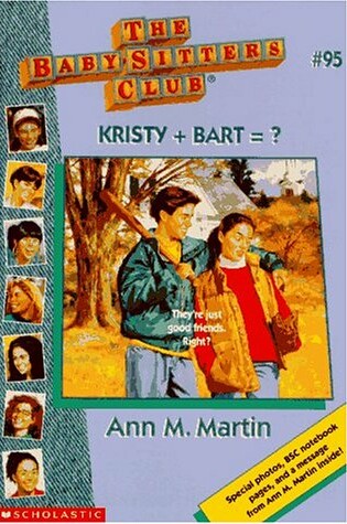 Cover of Baby Sitters Club #95 Kristy + Bart = ?