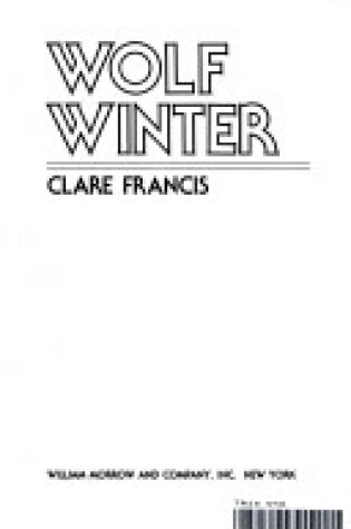 Cover of Wolf Winter