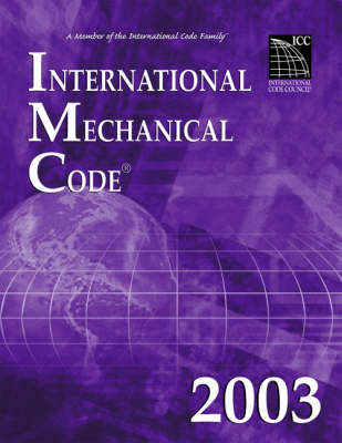 Book cover for 2003 Intl Mechanical Code