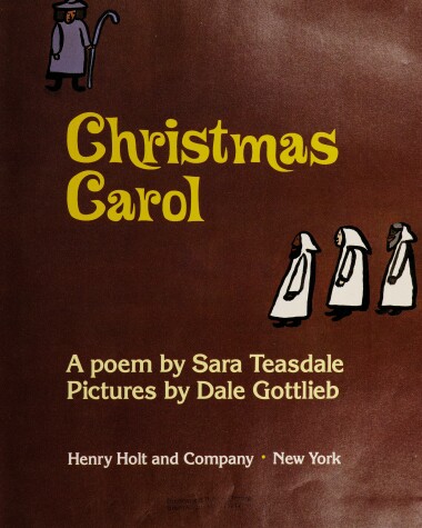 Book cover for Christmas Carol