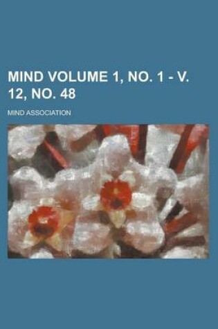 Cover of Mind Volume 1, No. 1 - V. 12, No. 48