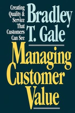 Cover of Managing Customer Value