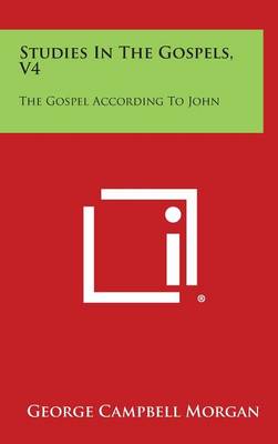 Book cover for Studies in the Gospels, V4