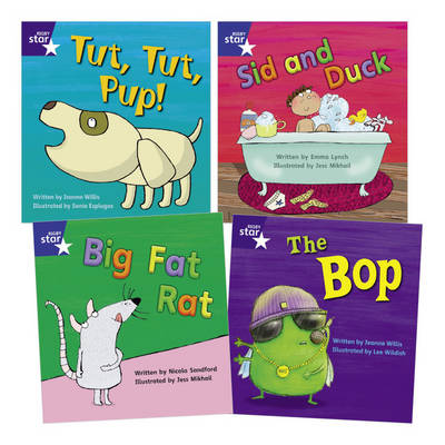 Book cover for Learn at Home:Star Phonics Pack 2 (4 fiction books)