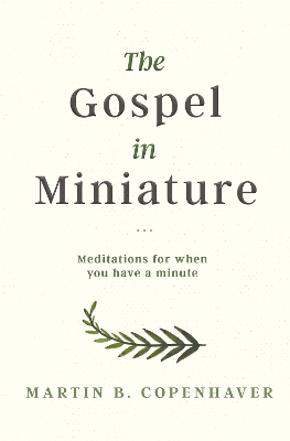 Book cover for The Gospel in Miniature