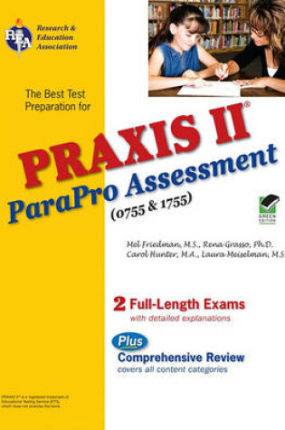 Cover of Praxis II Parapro Assessment 0755 and 1755