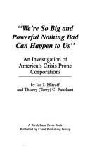 Book cover for We'RE Big & Powerful ... Mitroff