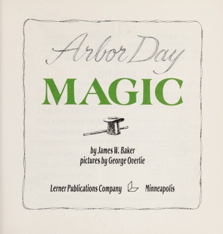 Book cover for Arbor Day Magic