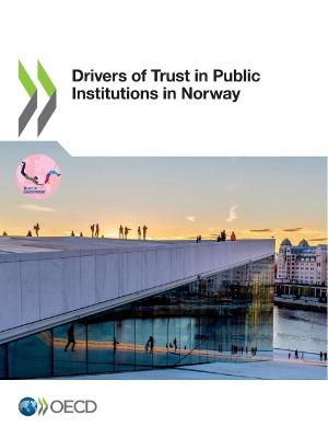 Book cover for Drivers of trust in public institutions in Norway