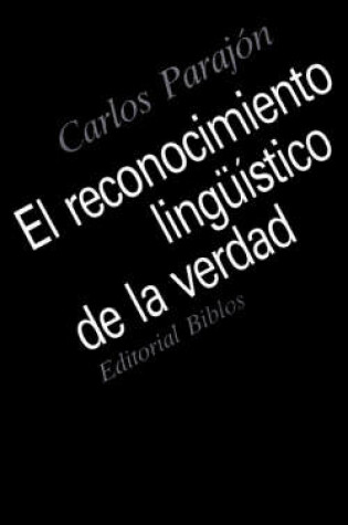 Cover of El Reconocimiento Linguistico De La Verdad