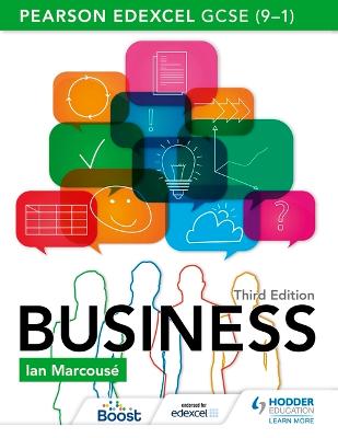 Book cover for Pearson Edexcel GCSE (9-1) Business, Third Edition