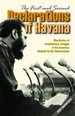 Book cover for First and Second Declarations of Havana