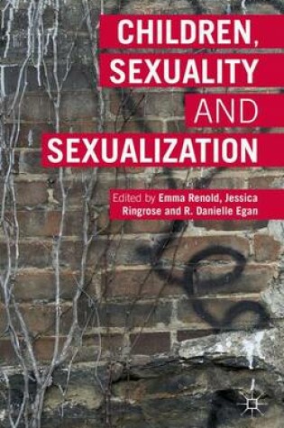 Cover of Children, Sexuality and Sexualization