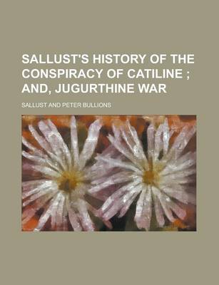 Book cover for Sallust's History of the Conspiracy of Catiline