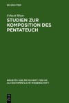 Book cover for Studien Zur Komposition Des Pentateuch