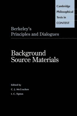 Book cover for Berkeley's Principles and Dialogues