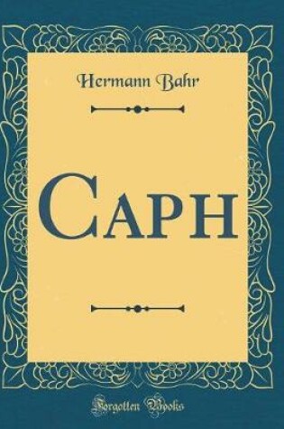 Cover of Caph (Classic Reprint)