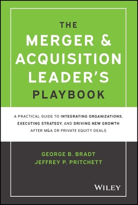 Book cover for The Merger & Acquisition Leader's Playbook