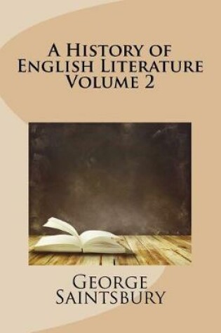 Cover of A History of English Literature Volume 2