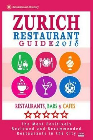 Cover of Zurich Restaurant Guide 2018
