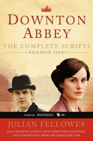 Cover of Downton Abbey Script Book Season 1
