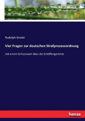 Book cover for Vier Fragen zur deutschen Strafprozessordnung