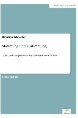 Cover of Stimmung Und Zustimmung