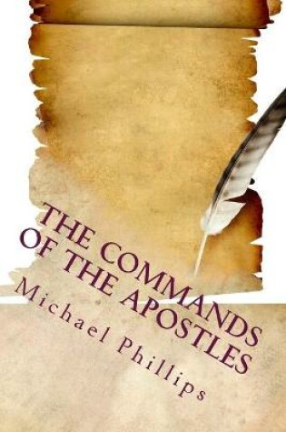 Cover of The Commands of the Apostles, Large Print