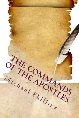 Book cover for The Commands of the Apostles, Large Print