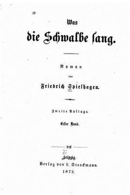 Book cover for Was die Schwalbe sang, Roman