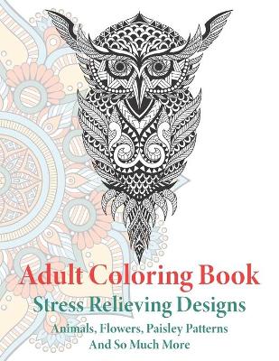 Book cover for Adult Coloring Book