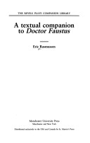 Book cover for A Textual Companion to Doctor Faustus