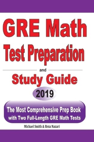 Cover of GRE Math Test Preparation and study guide