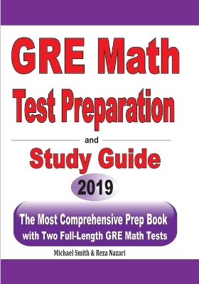 Book cover for GRE Math Test Preparation and study guide