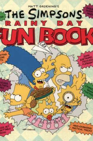 Cover of The Simpsons Rainy Day Fun Book