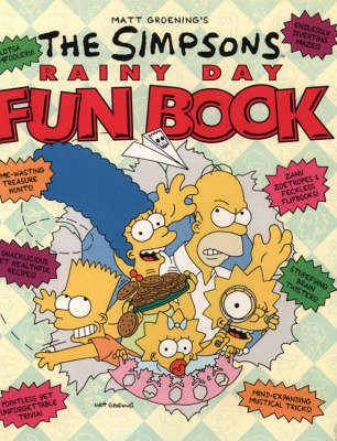 Book cover for The Simpsons Rainy Day Fun Book