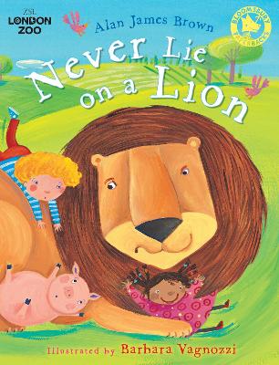 Book cover for Never Lie on a Lion